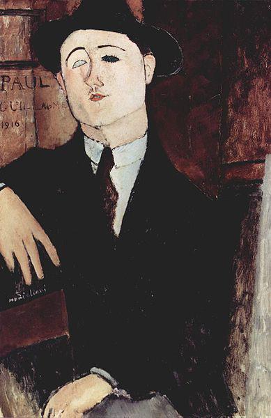 Amedeo Modigliani Portrat des Paul Guillaume oil painting image